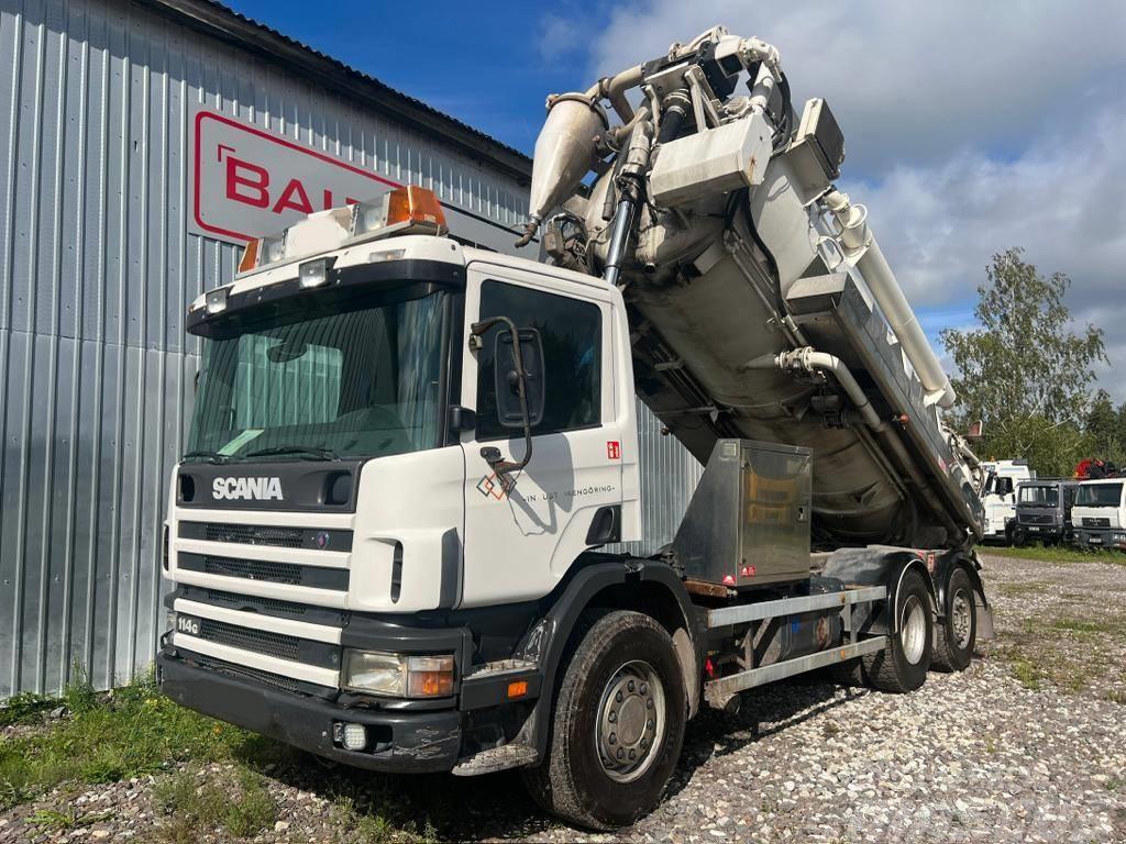 Scania P 114-380, 6x2 VACUUM + ADR + STAINLESS STEEL Commercial vehicle