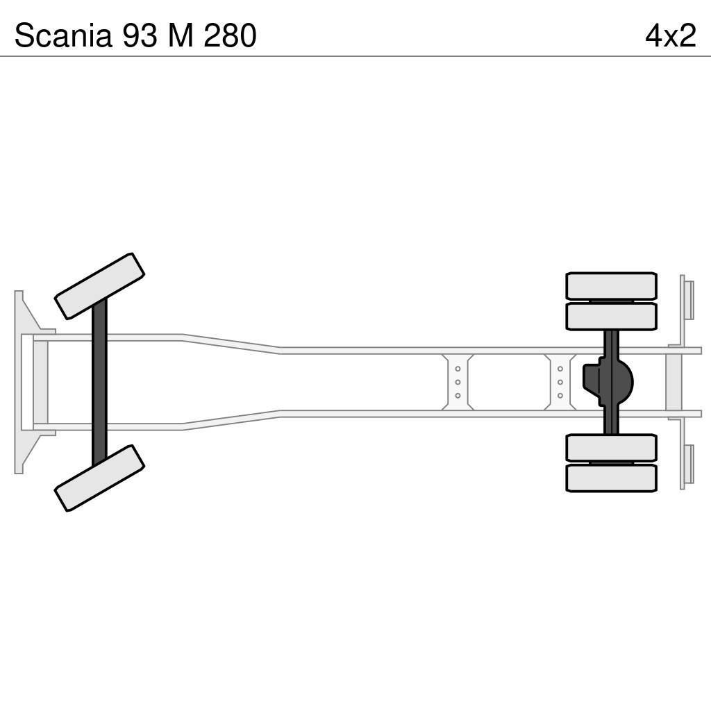 Scania 93 M 280 Skip bin truck