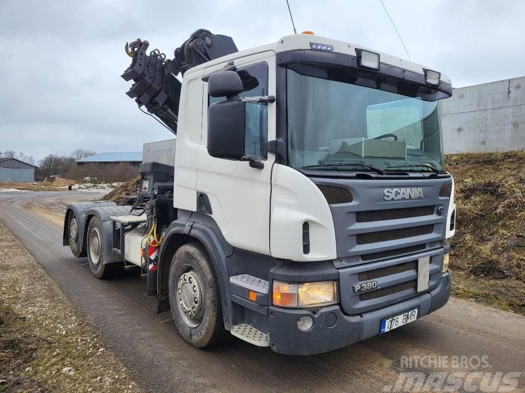 Scania P 380 Truck mounted cranes