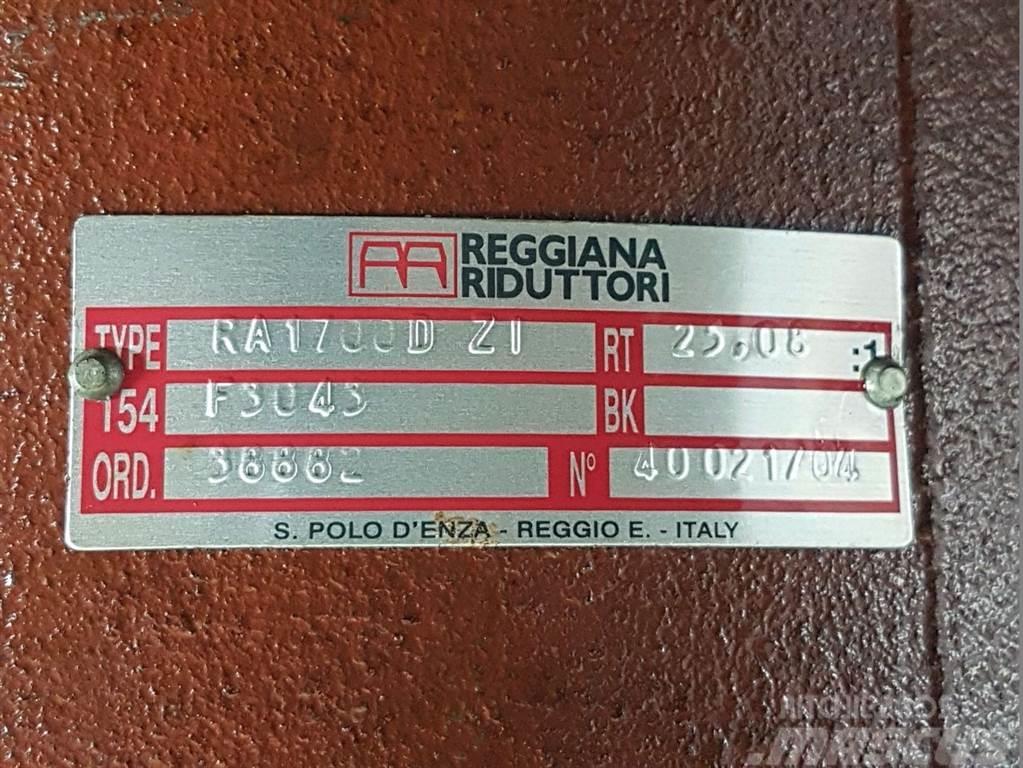 Reggiana Riduttori RA1700D ZI-154F3043-Reductor/Gearbox/Get Hydraulics