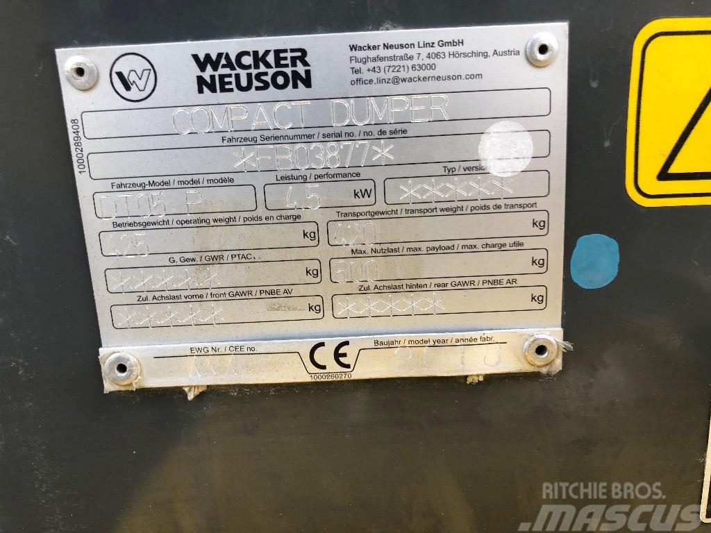 Wacker Neuson DT 05 Tracked dumpers