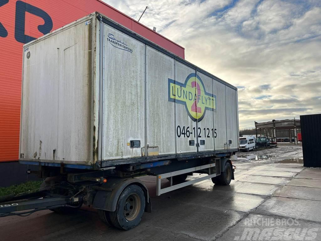 Parator CV 10 10 BOX L=7811 mm Container trailers