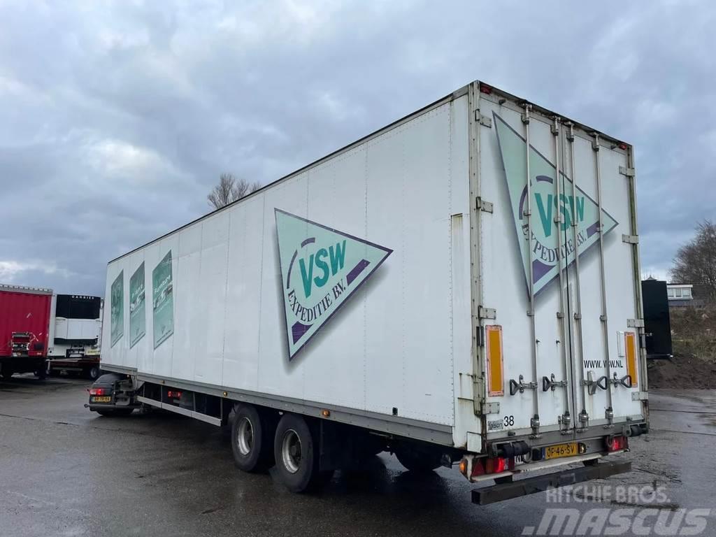 Talson 2-AS 13.6M Textiel/Kleider/Confection ABS APK/TUV Box semi-trailers