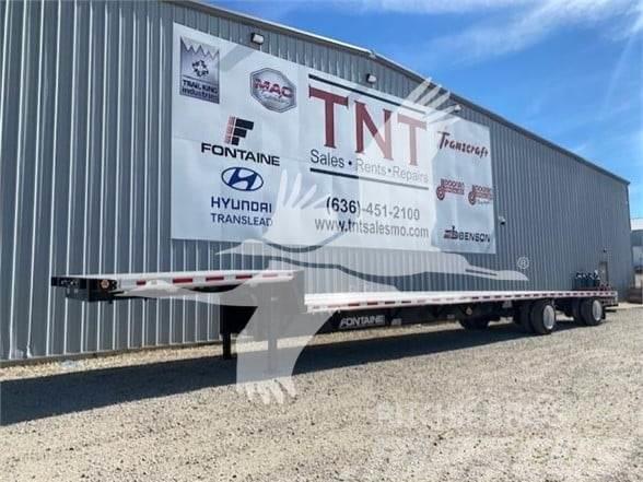 Fontaine QTY: (75) 53 X 102 INFINITY DROP DECKS CA LEGAL R Low loader-semi-trailers
