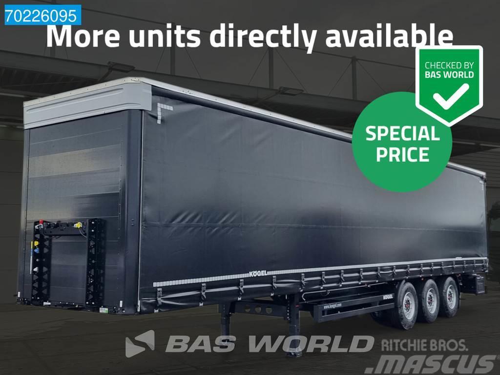 Kögel S24-1 3 axles More Units Available NEW BPW/SAF Lif Curtain sider semi-trailers
