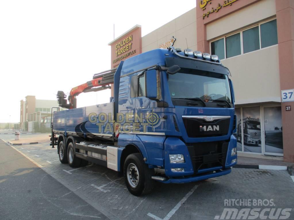 MAN TGS 26.480 6x2 PALFINGER PK21001L Block Crane Truck mounted cranes