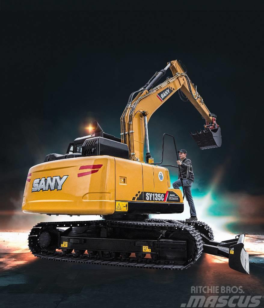 Sany Jauns  SY135C   5 gadu garantija vai 10 000 m/st Crawler excavators