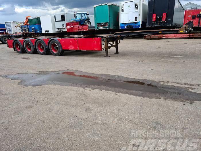 Stevens T76304 | 4 Axle | 40 TONS Container semi-trailers