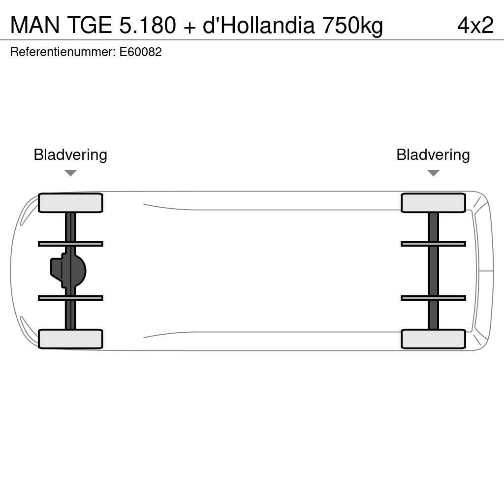 MAN TGE 5.180 + d'Hollandia 750kg Other