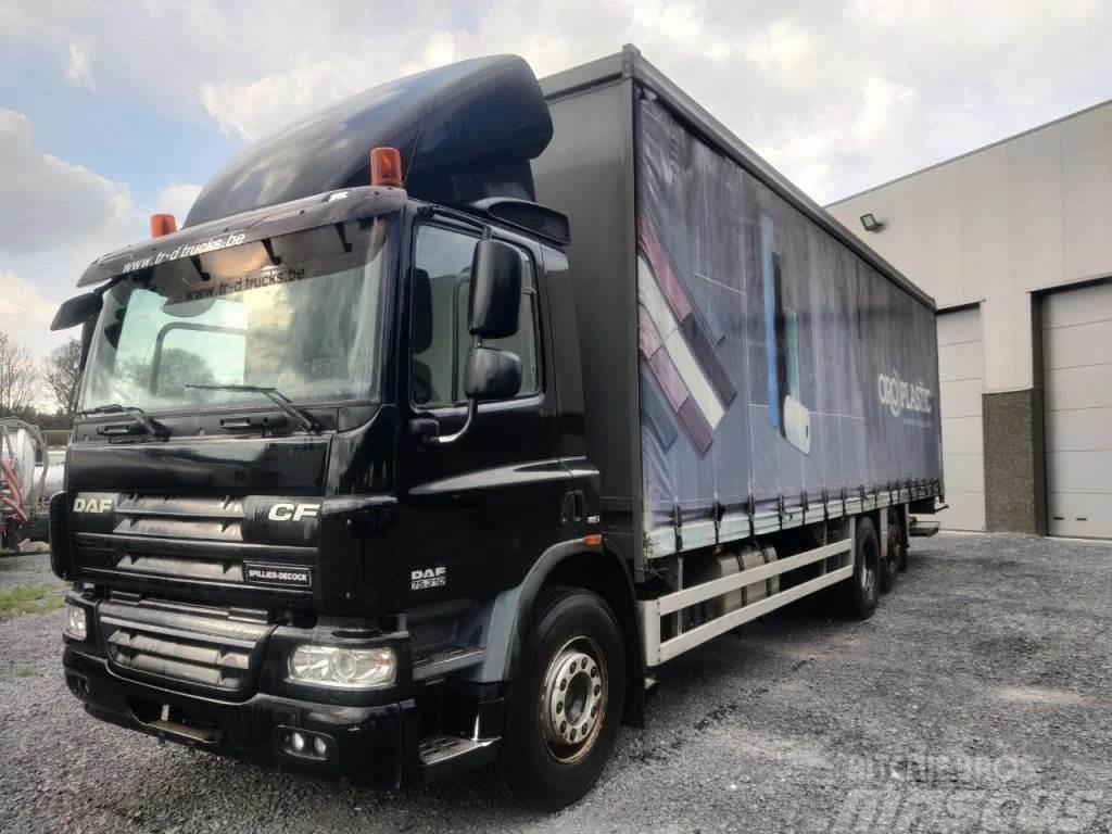 DAF CF 75.310 6X2 TAIL LIFT D'HOLLANDIA 2500 KG - EURO Curtain sider trucks