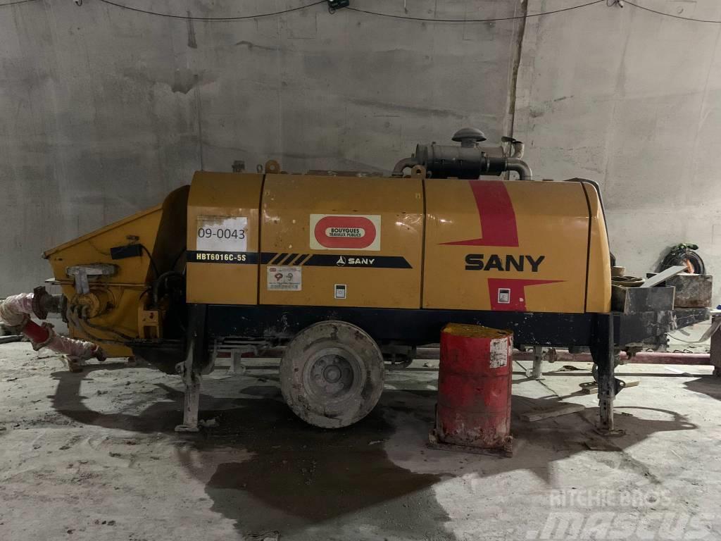 Sany Concrete Pump HBT6016C-5S Concrete pumps