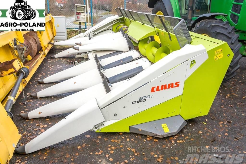 CLAAS CORIO 870 C - 2019 ROK Combine harvester heads