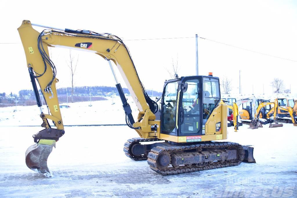 CAT 308 E CR Mini excavators  7t - 12t