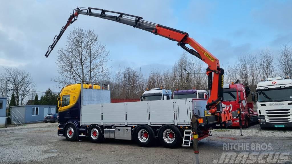Scania R560 V8 8x4 + PALFINGER 26002 + JIB Truck mounted cranes