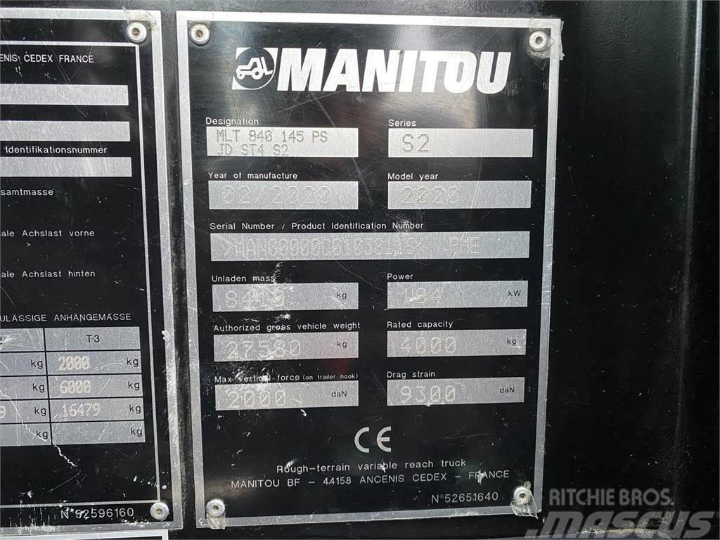 Manitou MLT840-145PS ELITE Telehandlers