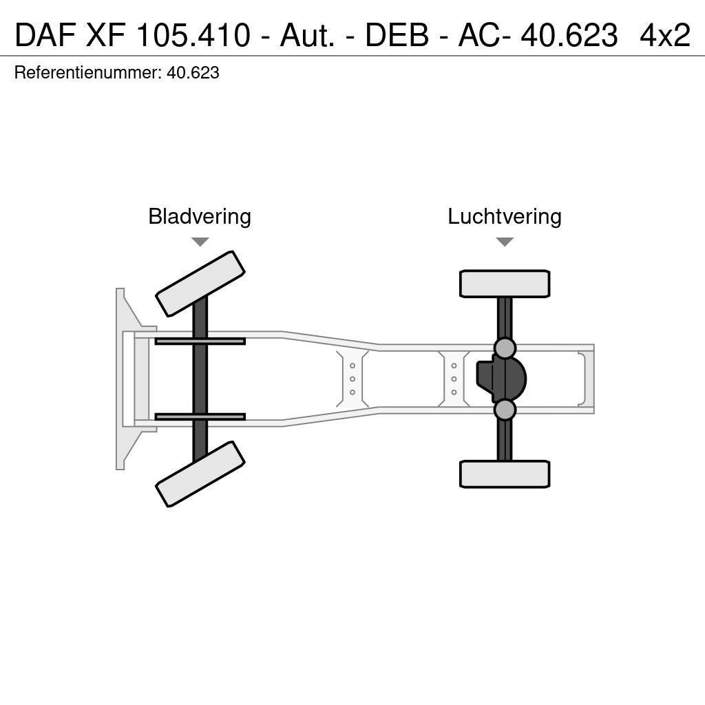 DAF XF 105.410 - Aut. - DEB - AC- 40.623 Prime Movers