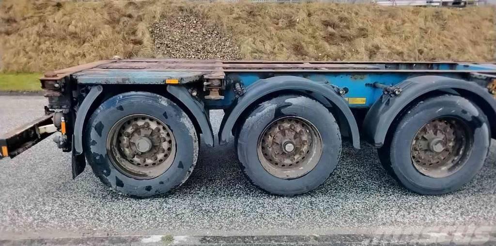 Krone Chassis Gooseneck Extendible Container semi-trailers