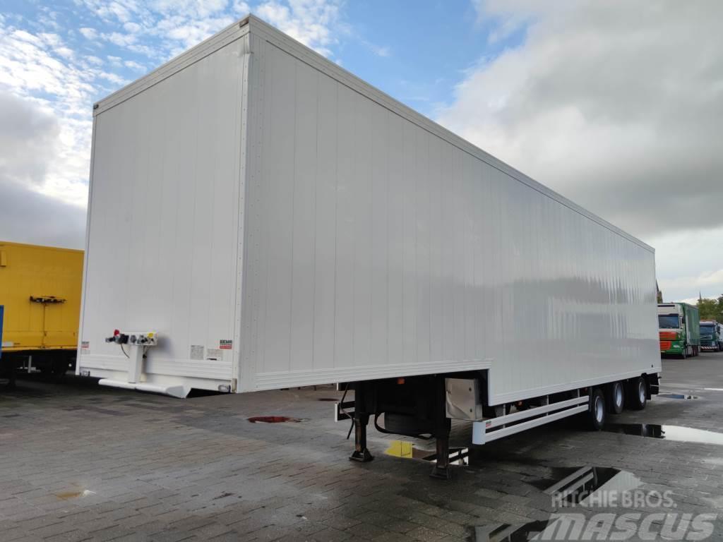 Floor FLSDO-12 Gesloten Semi dieplader - Smit Aluminiumo Box semi-trailers
