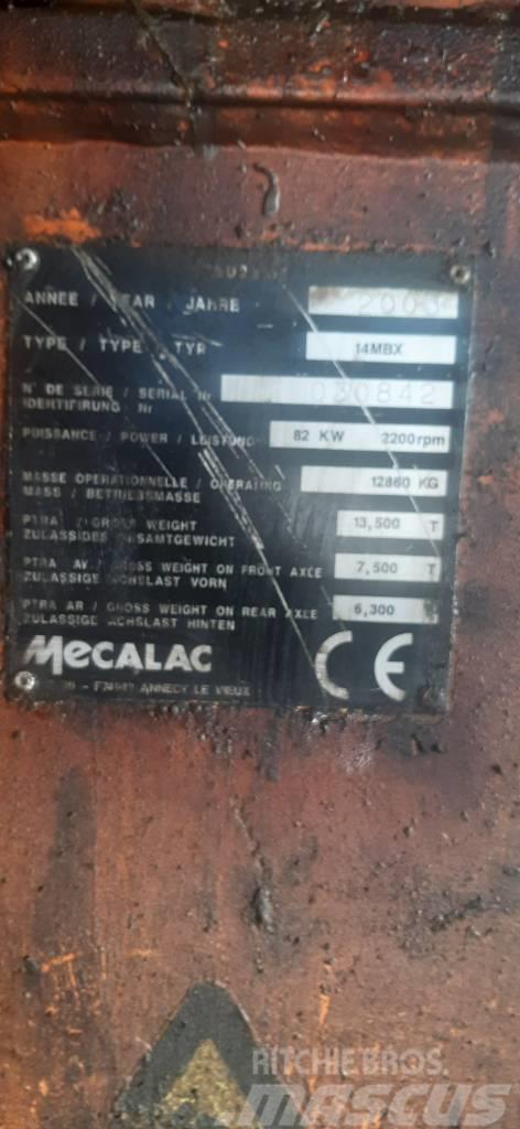 Mecalac 14MBXAR Rail Road Excavator Rail Maintenance