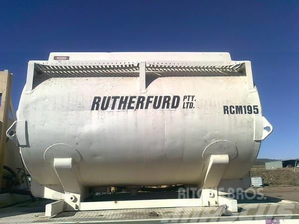 Rutherfurd Grout Mixing 2 x axle trailer Concrete accessories