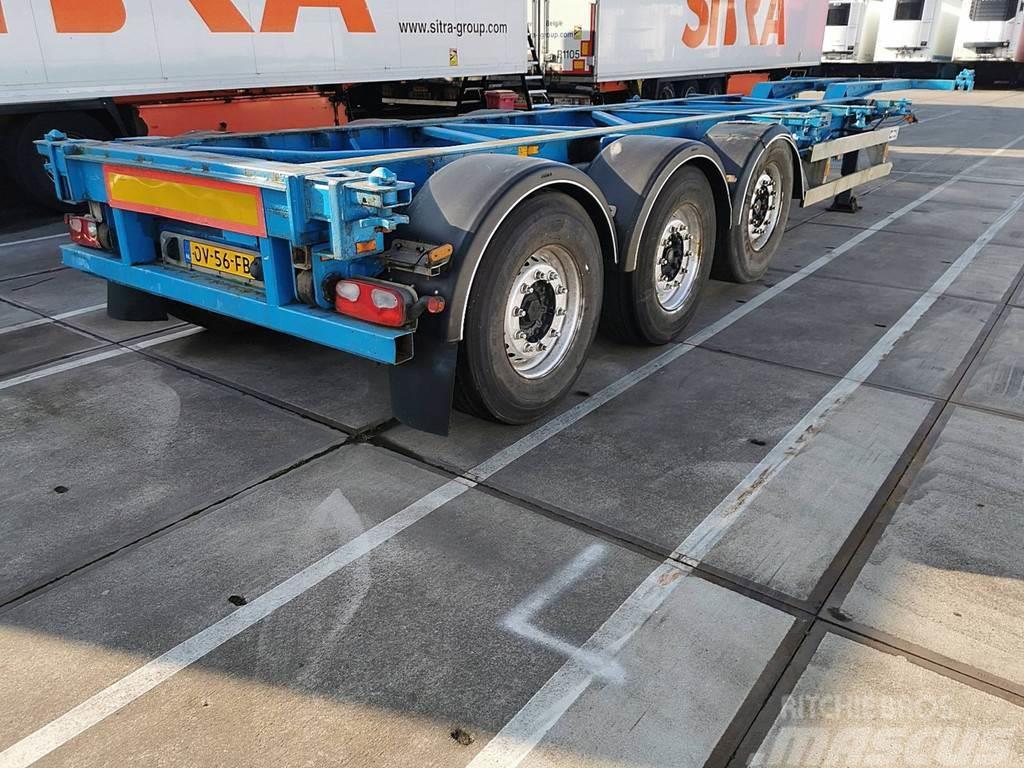 Van Hool MULTI HIGH CUBE mb disc brakes Container semi-trailers