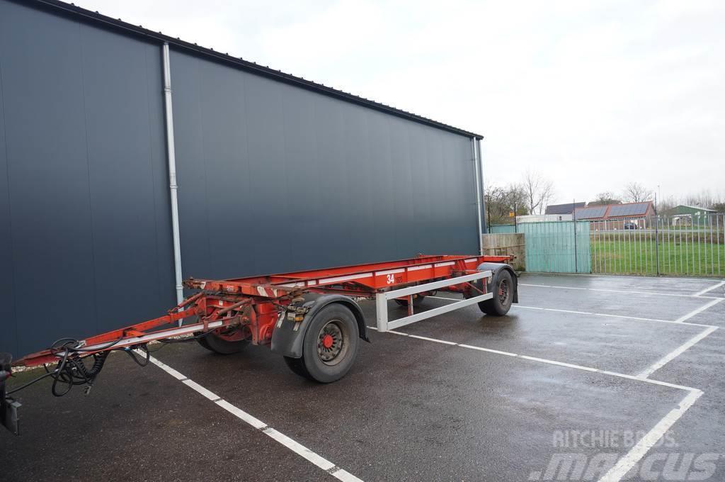 GS Meppel 2 AXLE 20FT CONTAINER TRANSPORT TRAILER Container trailers