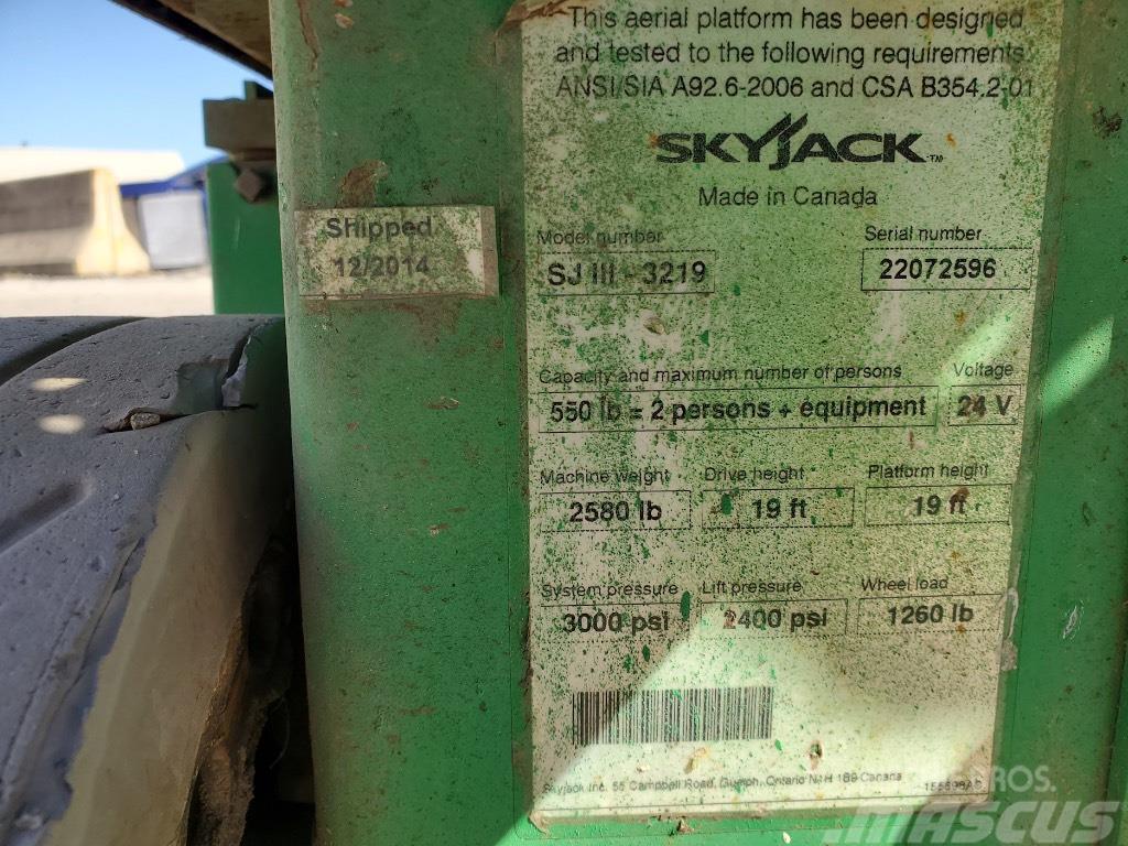 SkyJack SJ111-3219 Scissor lifts