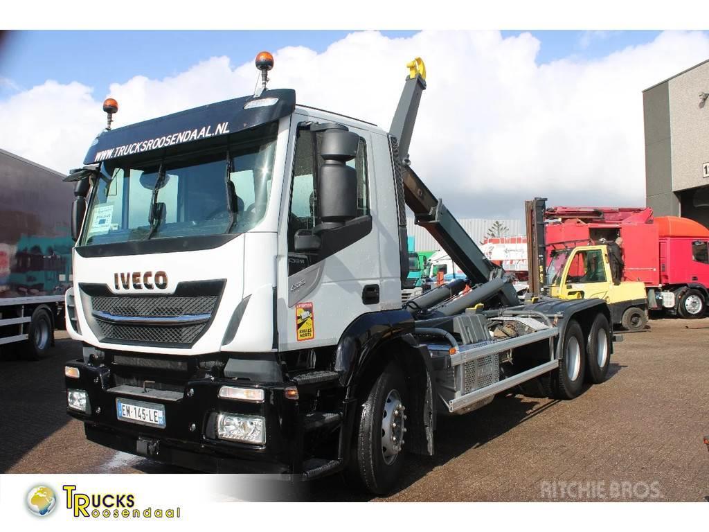 Iveco Stralis 460 + 6X2 + 20T + 12X IN STOCK Hook lift trucks