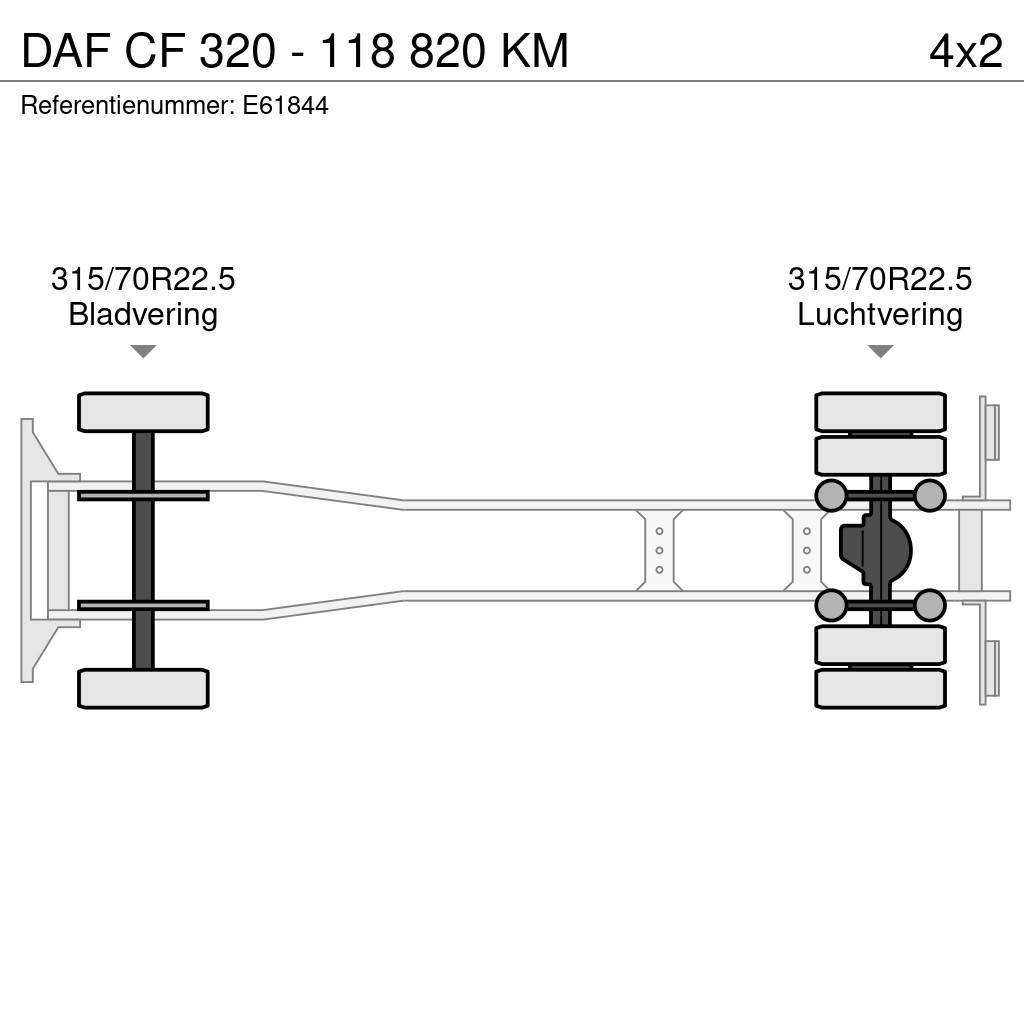 DAF CF 320 - 118 820 KM Box trucks