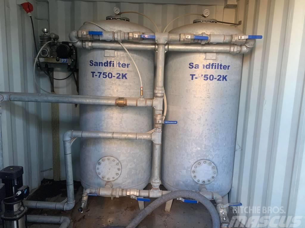  Mobil water treatment plant container 5 foot Mobil Waste plants