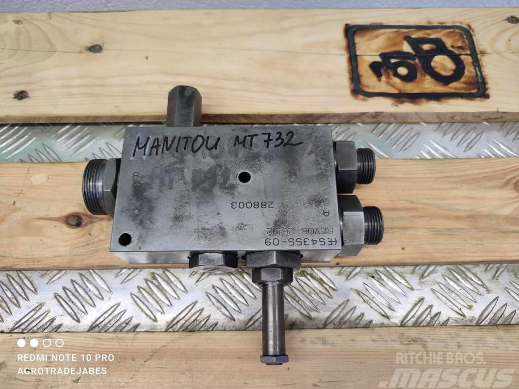 Manitou MT732 hydraulic lock Hydraulics