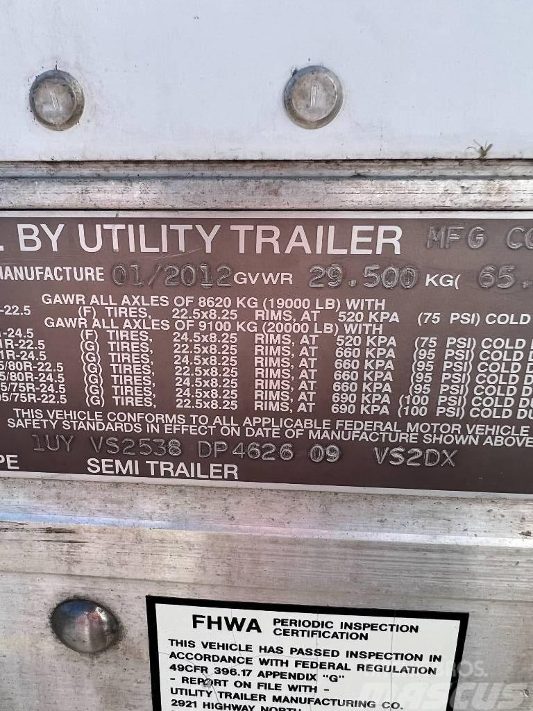 Utility 4000D-X Box Trailers