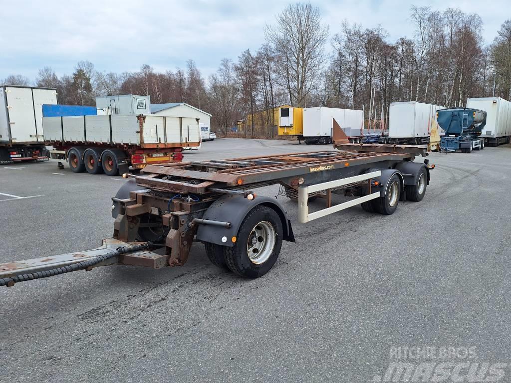 ORY 3-axl Lastväxlarsläp med tipp Demountable trailers