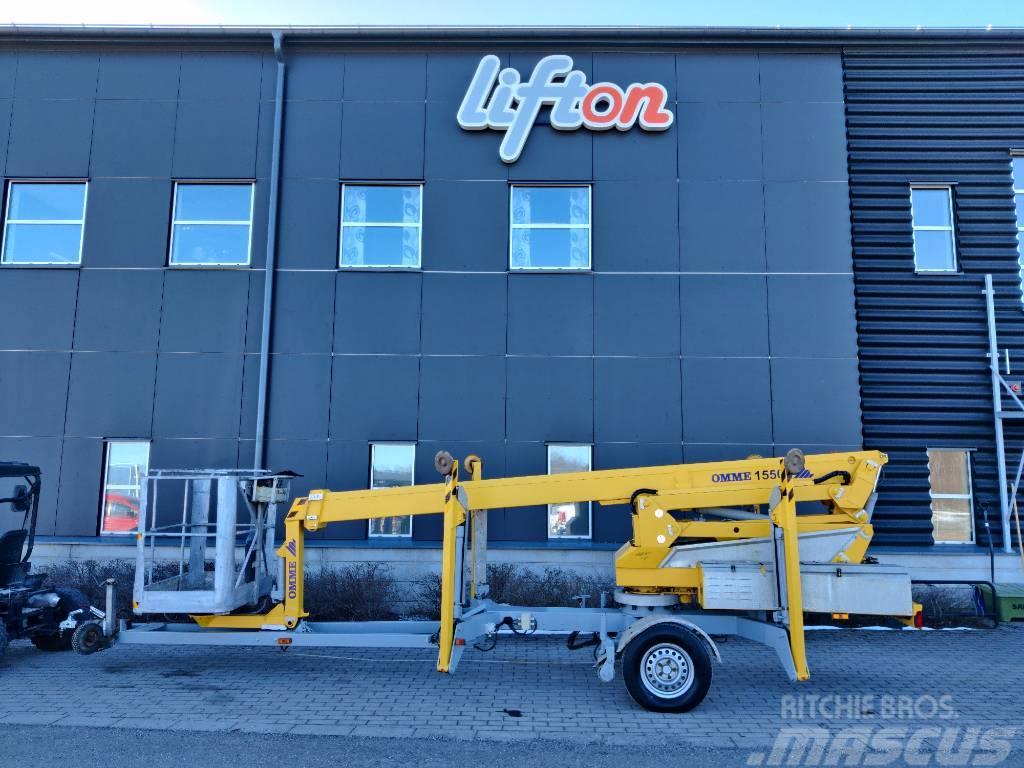 Omme 1550 EXB Skylift Trailer mounted platforms