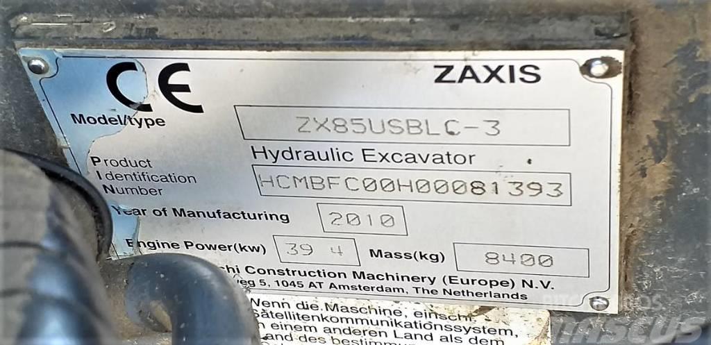  Midikoparka gąsienicowa HITACHI ZX 85 USBLC-3 Mini excavators  7t - 12t