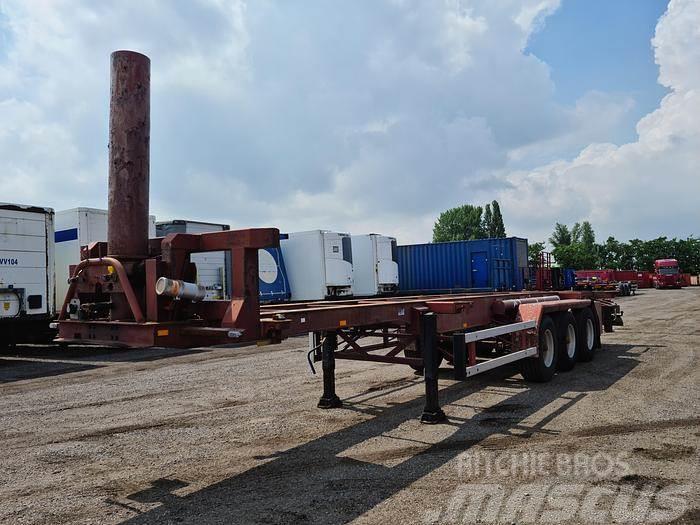 Gofa 40ft | Steel suspension | BPW drum Container semi-trailers