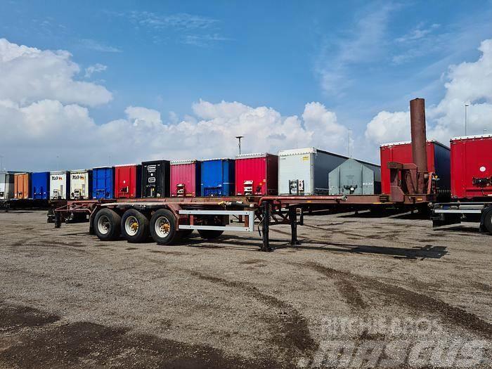 Gofa 40ft | Steel suspension | BPW drum Container semi-trailers