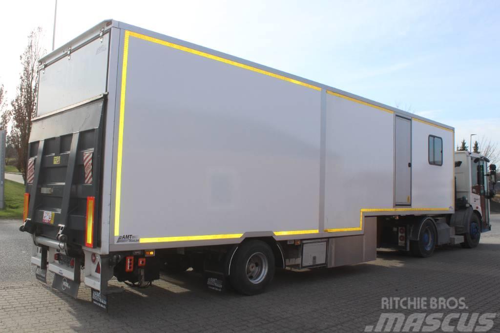 AMT CI100 - Nedbygget isoleret City BOX trailer M/lift Box semi-trailers