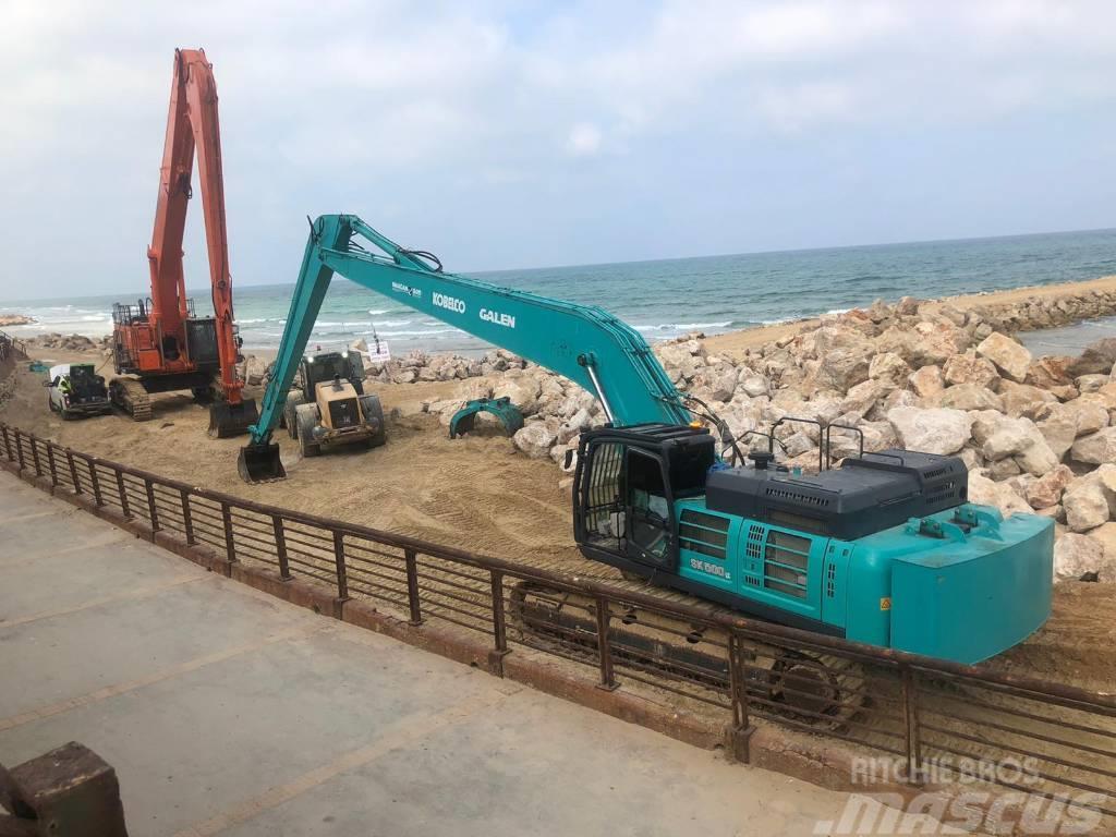 Kobelco SK500 Long Reach Boom-Arm Long reach excavators
