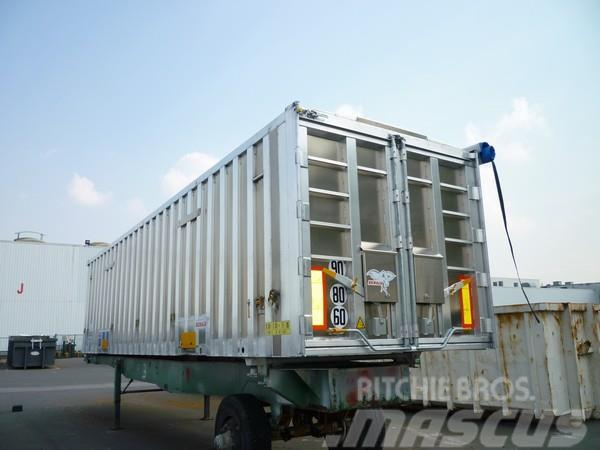 Benalu Bulkcontainer 20,26,30 och 40 fot Container semi-trailers
