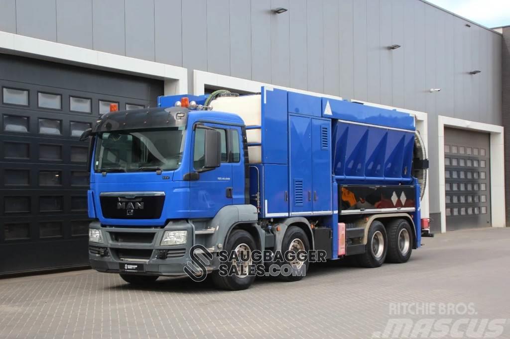 MAN TGS 41.440 RSP Saugbagger Commercial vehicle