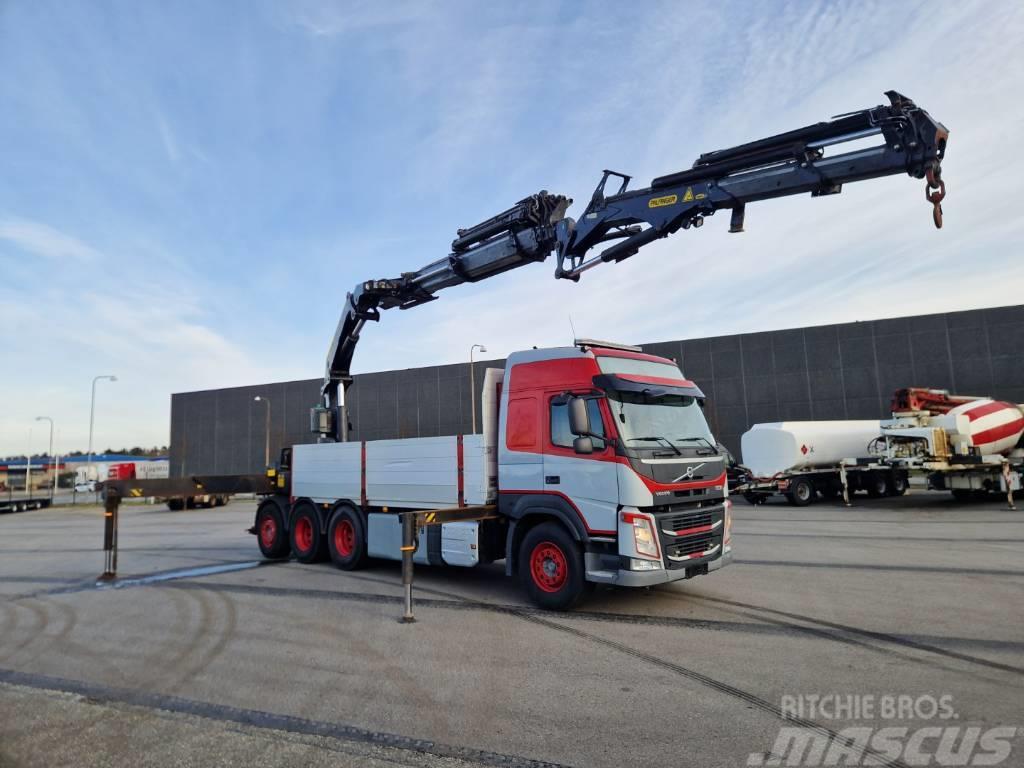 Volvo FMX460 8x4*4 /Palfinger PK53002 SH Flyjib 6 + 4 Truck mounted cranes