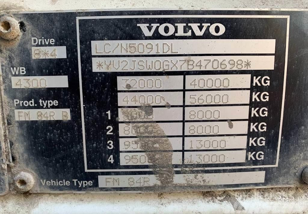 Volvo FM460 8X4 Tipper trucks