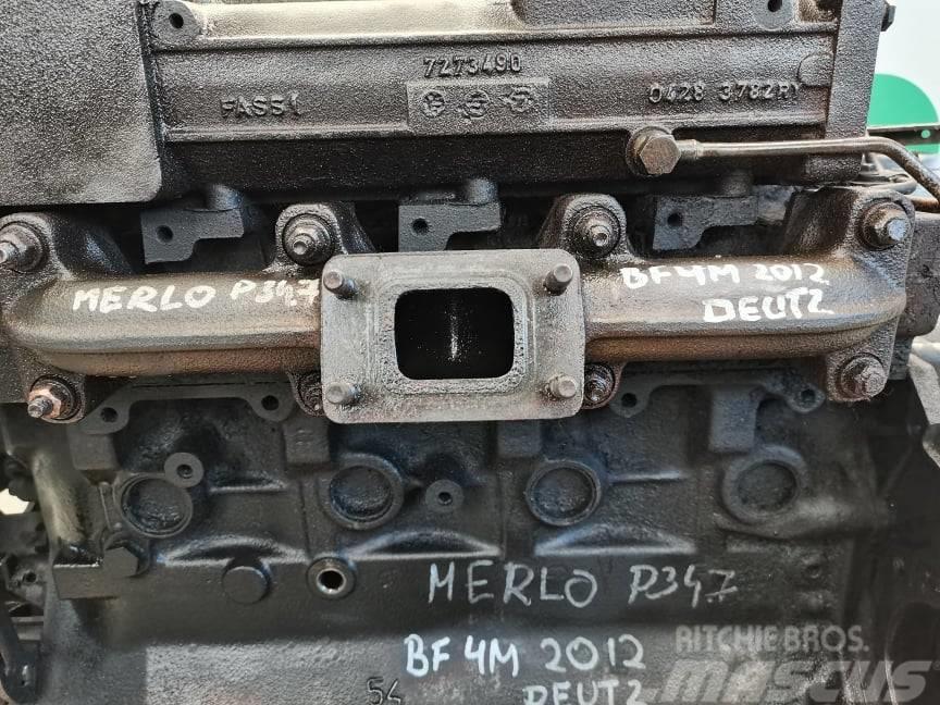 Merlo P 34.7 {Deutz BF4M 2012} exhaust manifold Engines