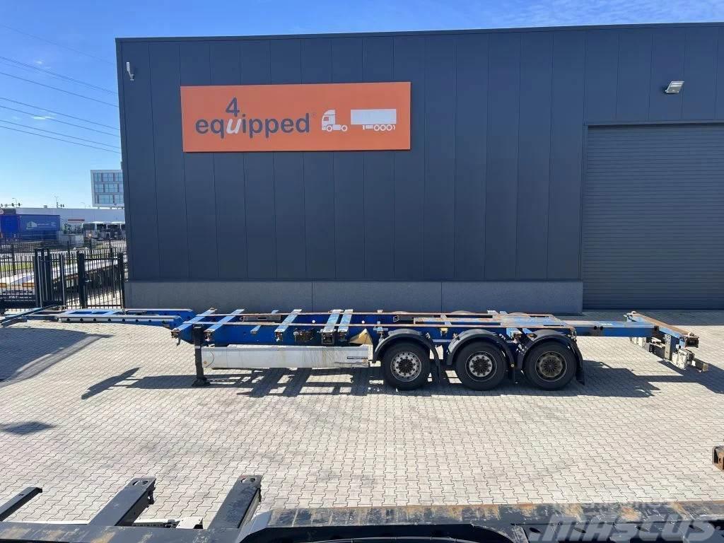 Krone 45FT HC, SAF DISC (INTRADISC), extendable front+ r Container semi-trailers