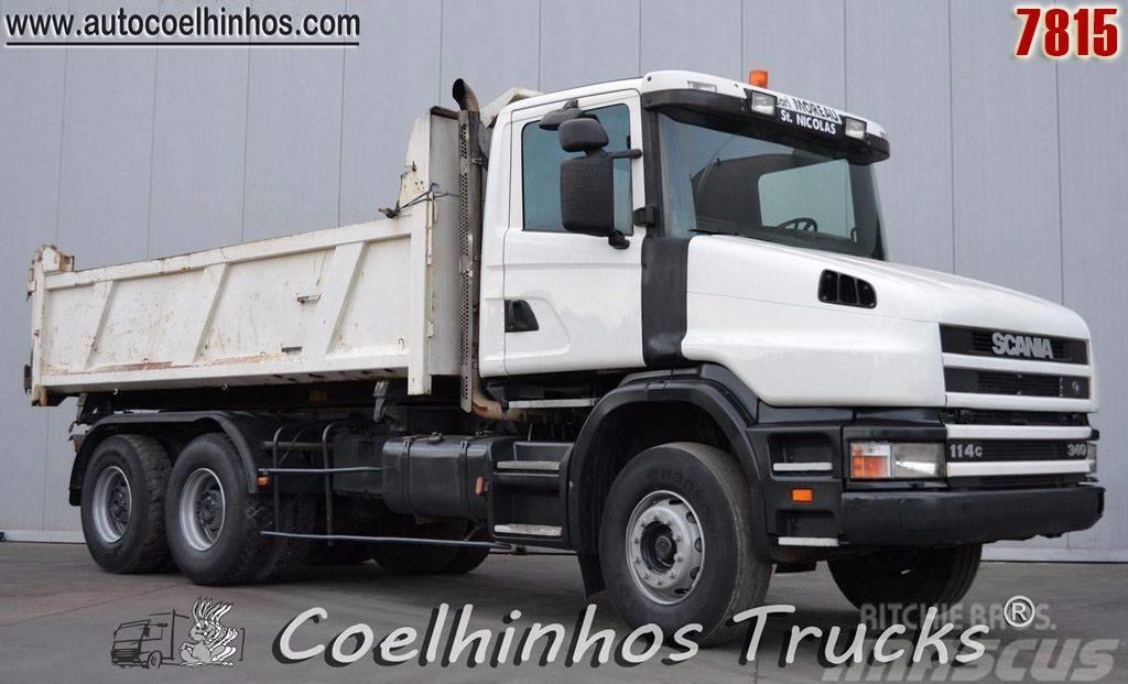 Scania T114 C 340 Tipper trucks