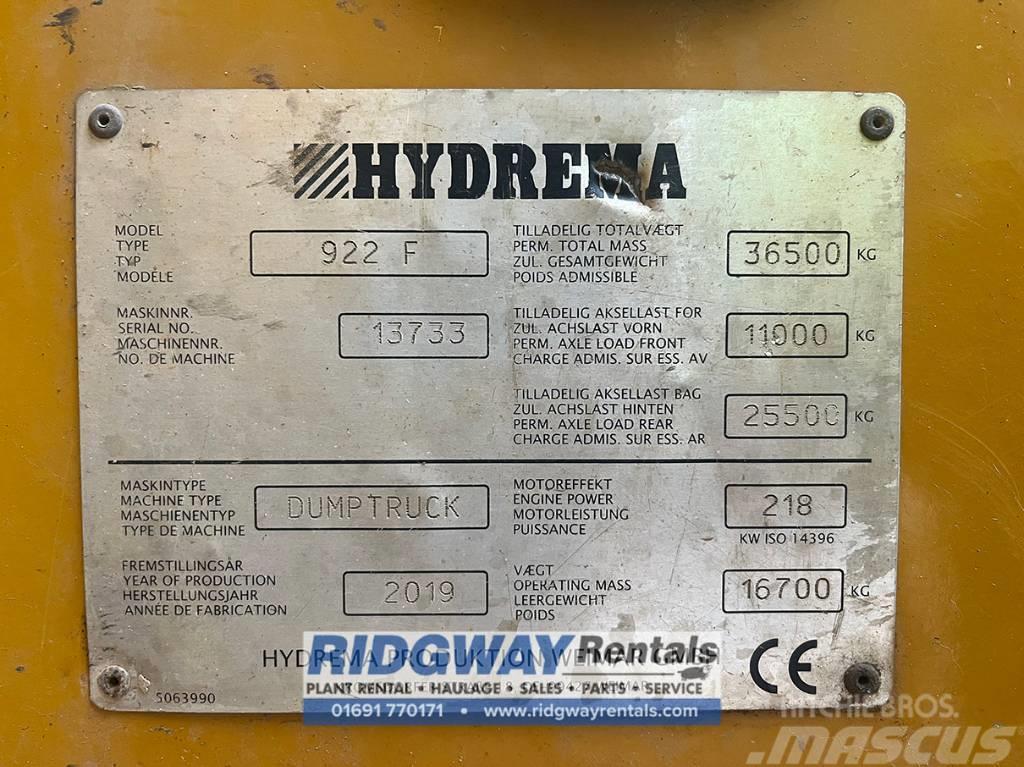 Hydrema 922F Articulated Haulers