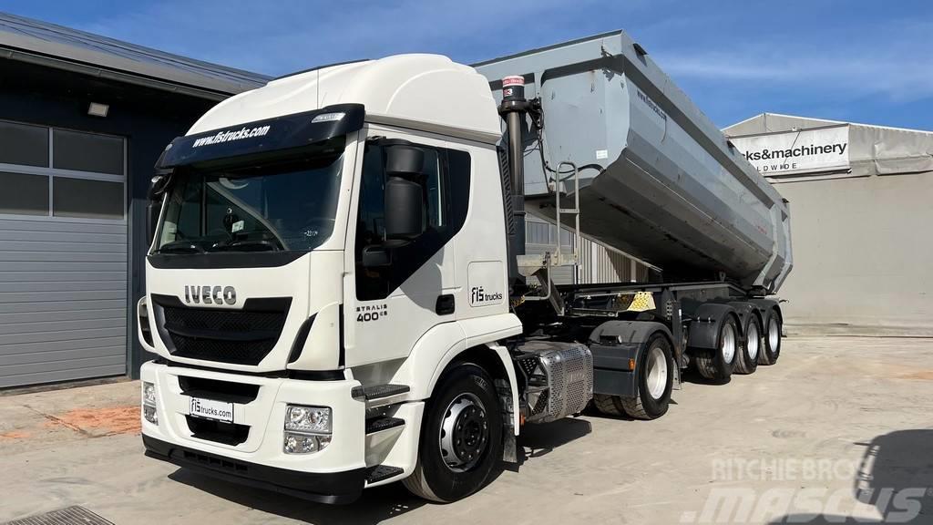 Iveco STRALIS AT440 T400 4X2 tipp. hydr.-retarder-acc Prime Movers