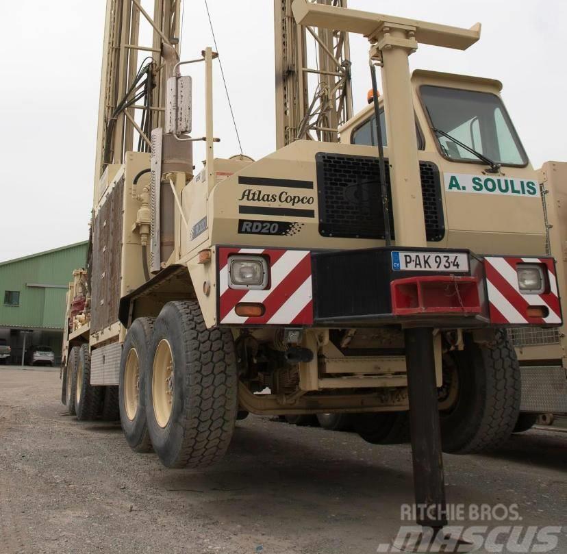Atlas Copco RD 20 II Truck mounted drill rig