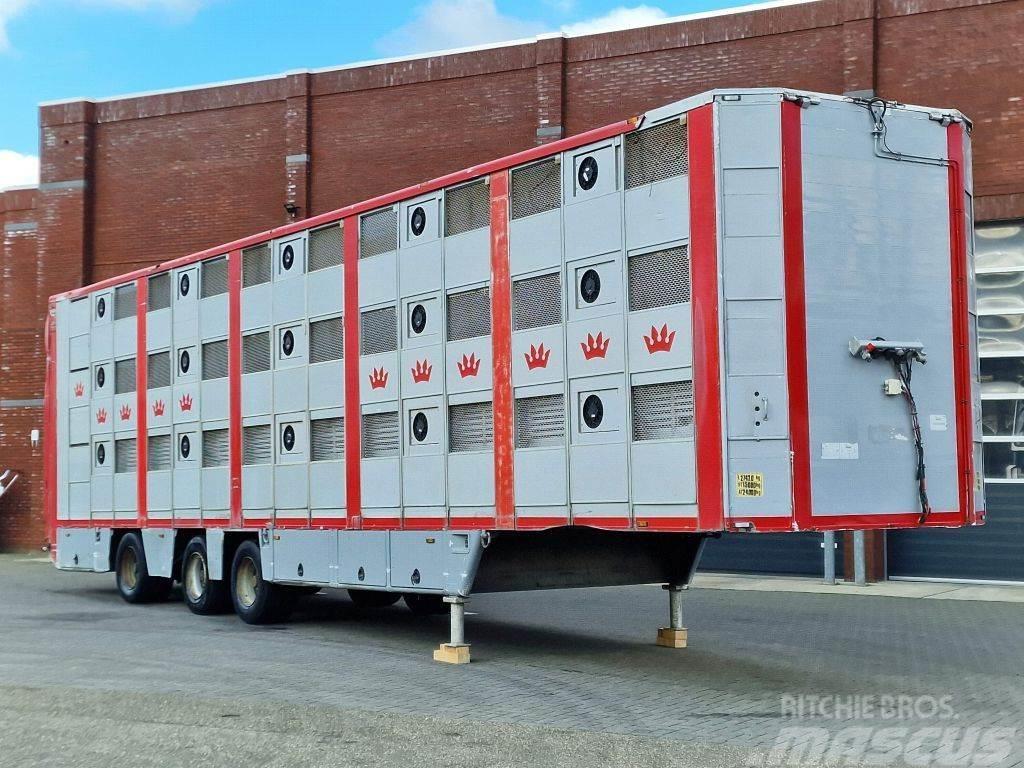  CUPPERS 3 deck livestock trailer - Water & Ventila Livestock transport